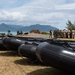 Marines and Soldiers brief for small boat operations during RIMPAC 2022