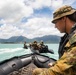 Australian Army Soldier Pte. Jackson Pitts participates in small boat operations during RIMPAC 2022