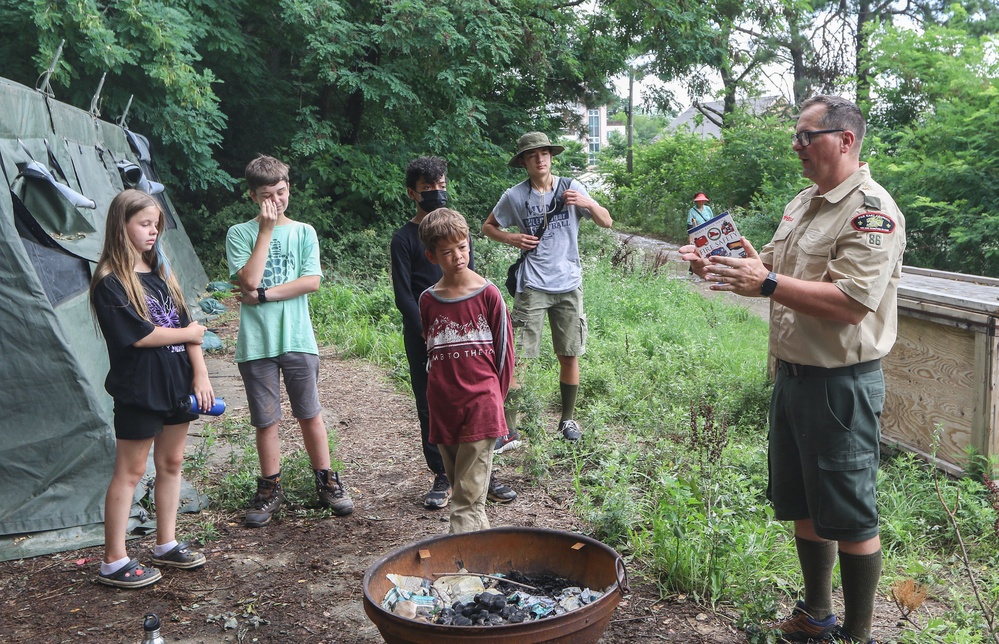 Eighth Army supports Scouts during annual merit badge event
