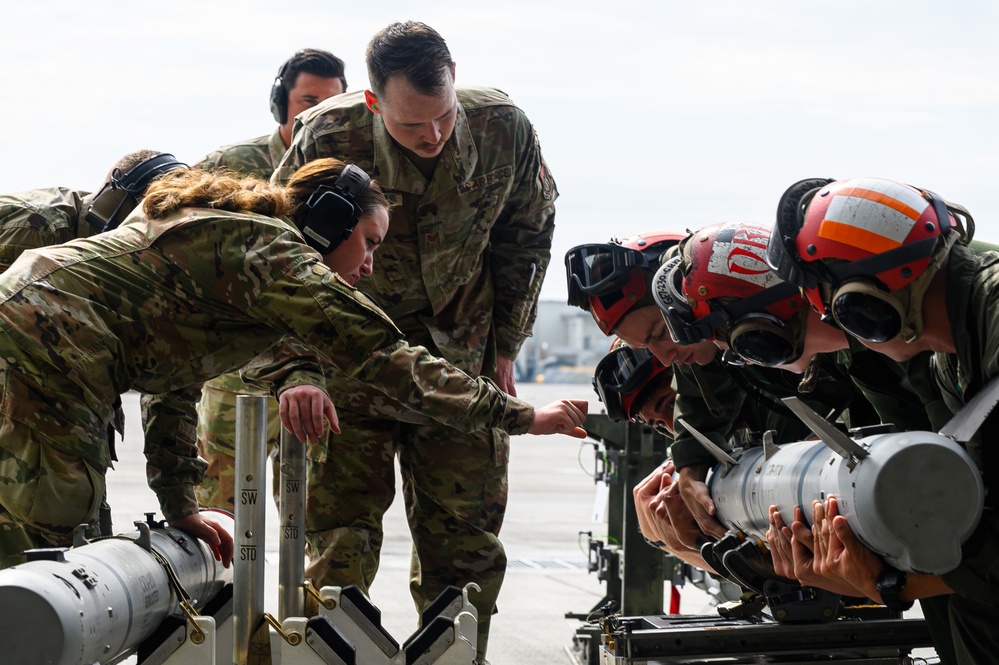 Marines integrate with 354th AEW Airmen during ACE training