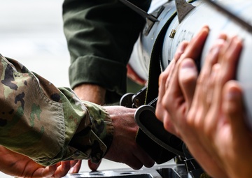 Marines integrate with 354th AEW Airmen during ACE training