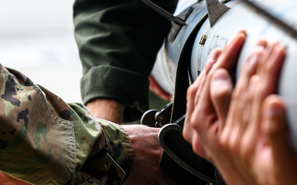 Marines integrate with 354th AEW Airmen during ACE training