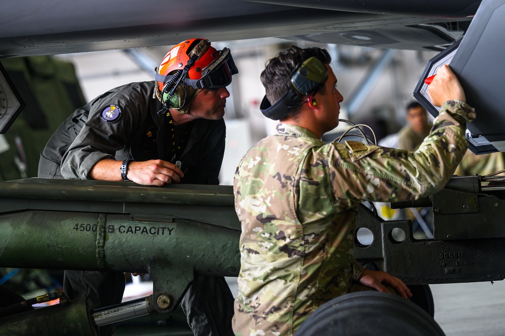 Marines integrate with 354th AEW Airmen during ACE training