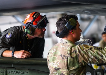 Marines integrate with 354th AEW Airmen during ACE training