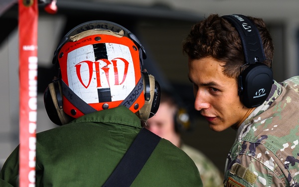 Marines integrate with 354th AEW Airmen during ACE training