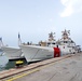 U.S. Coast Guard moored in Algiers, Algeria