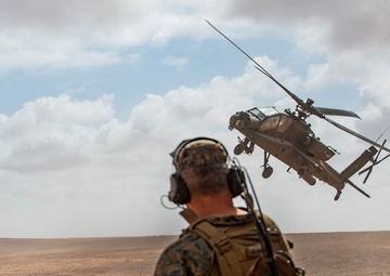 Key leadership witness multinational armies working together, Exercise African Lion ‘22