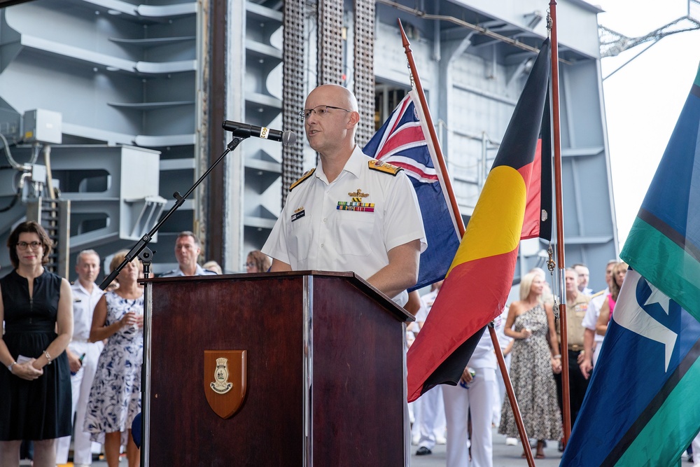 RIMPAC 2022: Australian National Reception