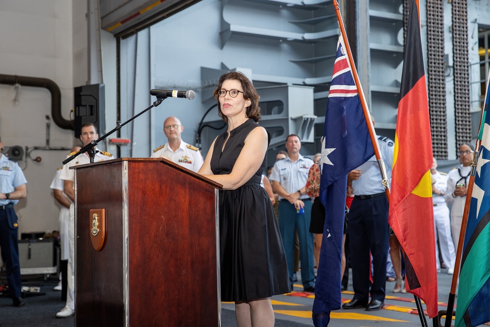 Australian national reception - Ceremonial Sunset