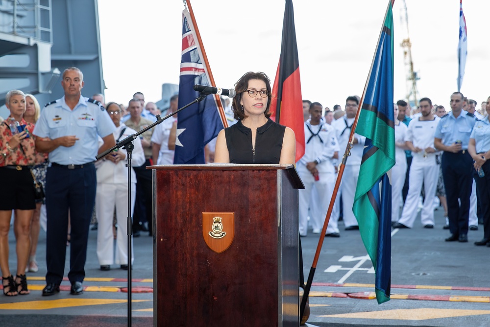 Australian national reception - Ceremonial Sunset