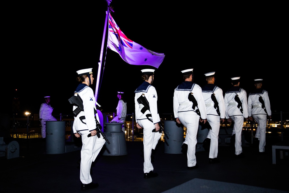 Australian national reception - Ceremonial Sunset