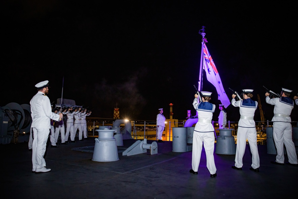 Australian national reception - Ceremonial Sunset