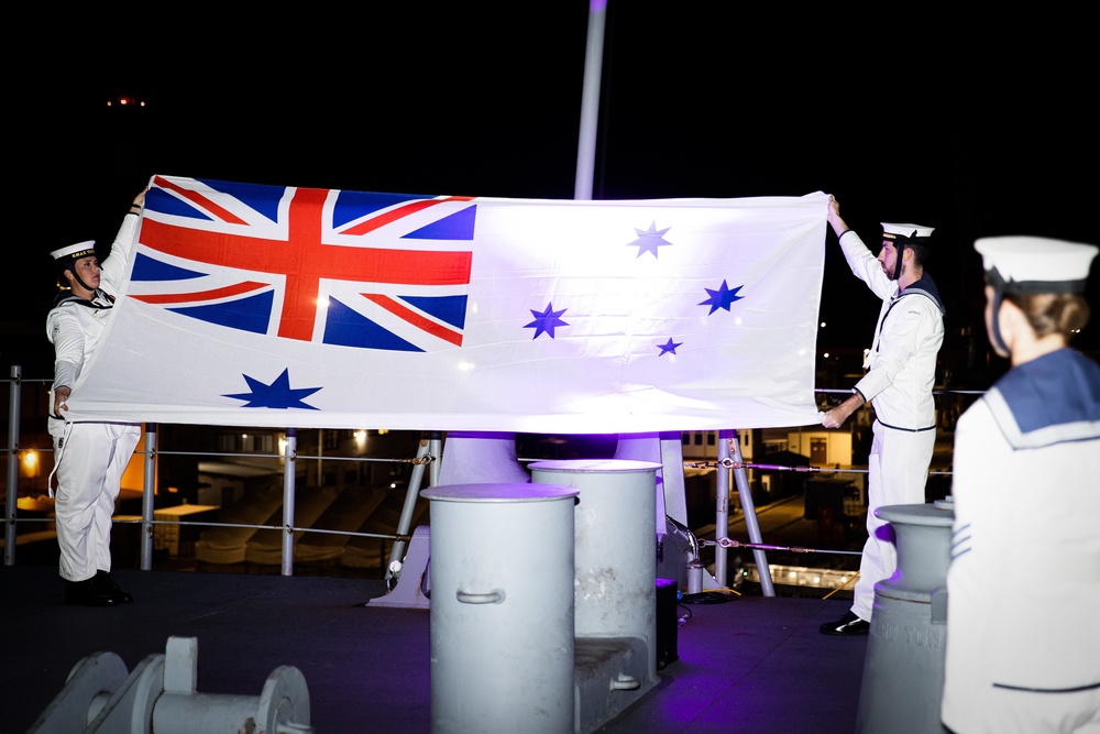 Australian national reception - Ceremonial Sunset