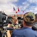 U.S. Army General Stephen Townsend addresses members of the media during African Lion 22