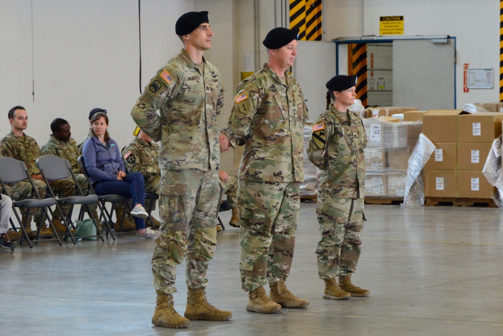 Headquarters and Headquarters Company, 12 Combat Aviation Brigade,  Change of Command Ceremony.