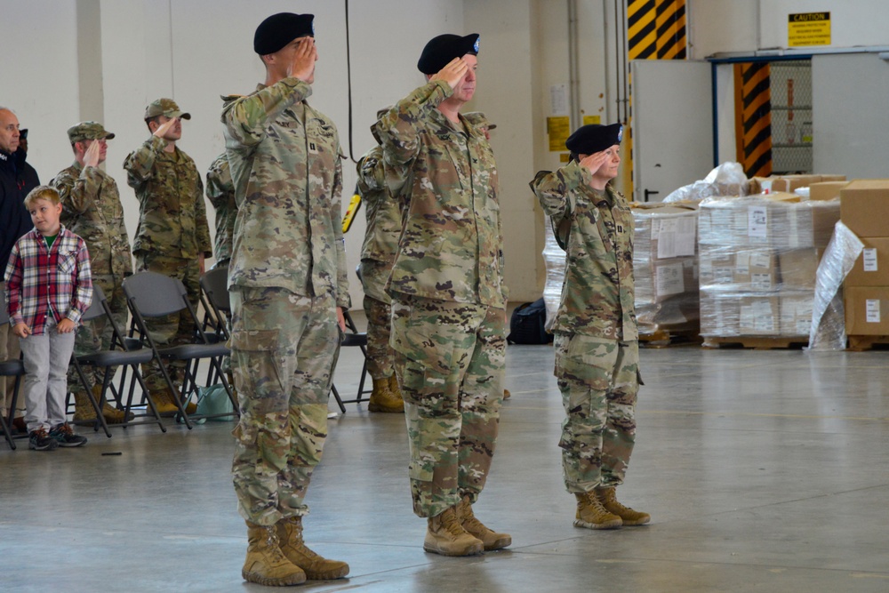 Headquarters and Headquarters Company, 12 Combat Aviation Brigade,  Change of Command Ceremony.