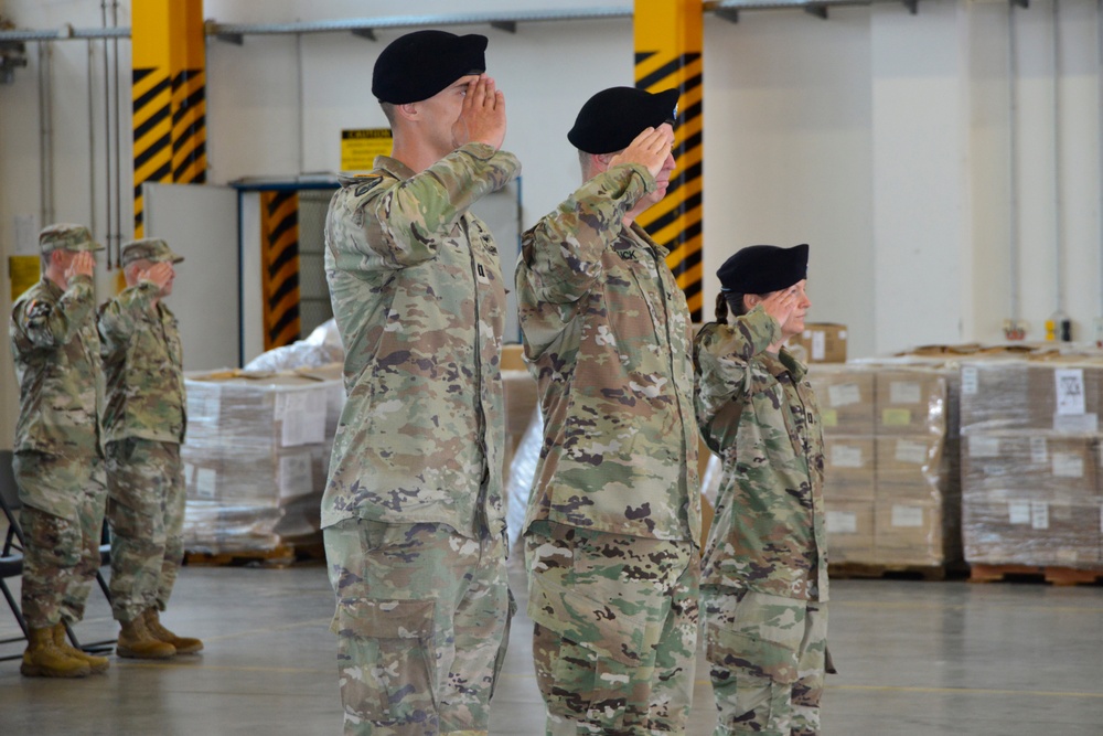 Headquarters and Headquarters Company, 12 Combat Aviation Brigade,  Change of Command Ceremony.