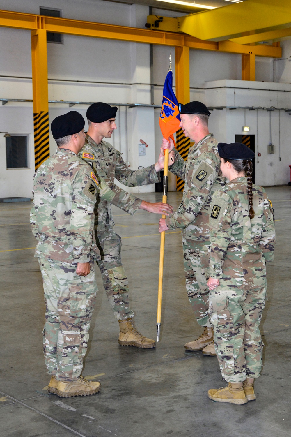 Headquarters and Headquarters Company, 12 Combat Aviation Brigade,  Change of Command Ceremony.