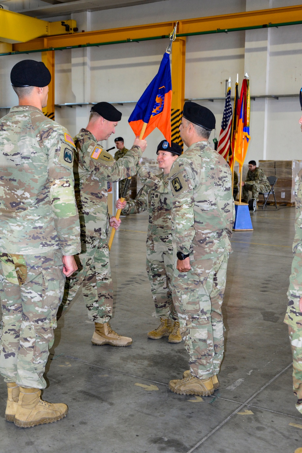 Headquarters and Headquarters Company, 12 Combat Aviation Brigade,  Change of Command Ceremony.