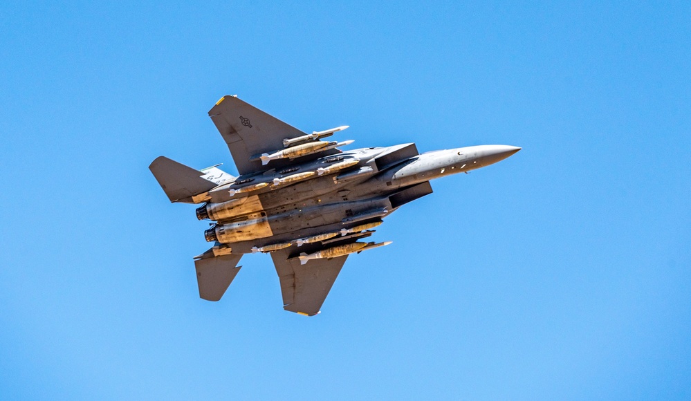 F-15E Strike Eagle training exercise