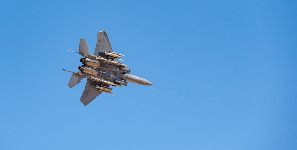 F-15E Strike Eagle training exercise