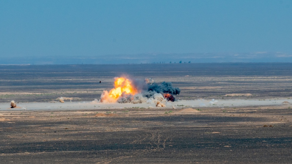 F-15E Strike Eagle training exercise