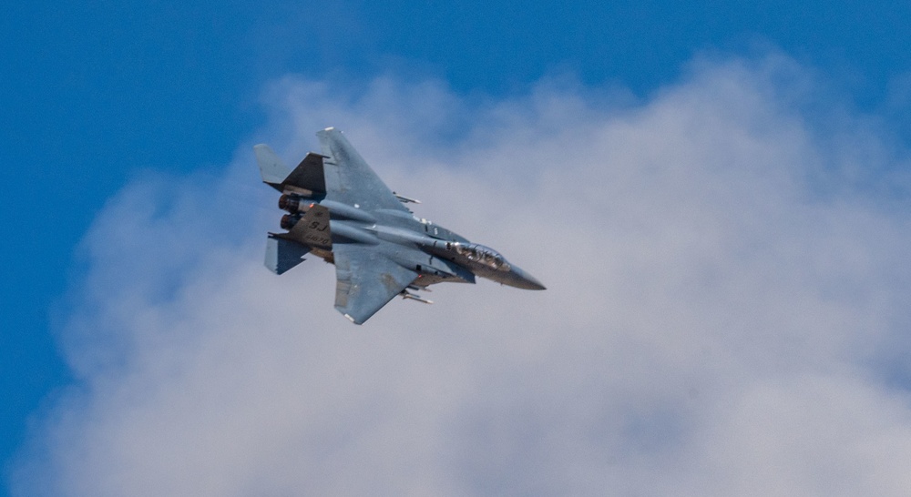 F-15E Strike Eagle training exercise