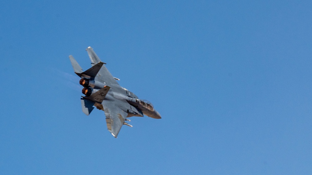 F-15E Strike Eagle training exercise