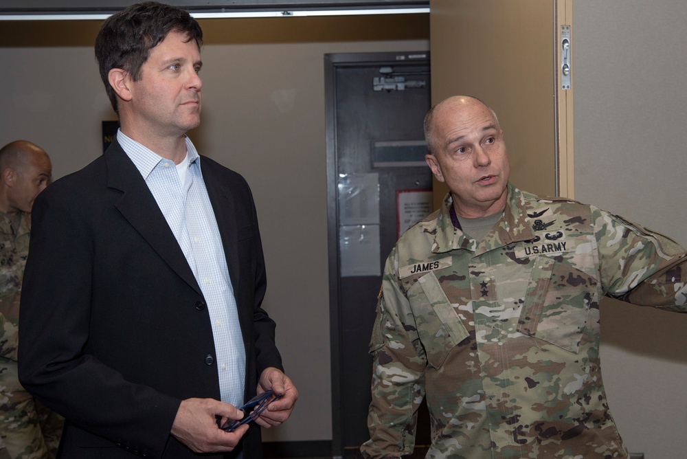 Assistant Secretary of Defense for Space Policy visits JTF-SD