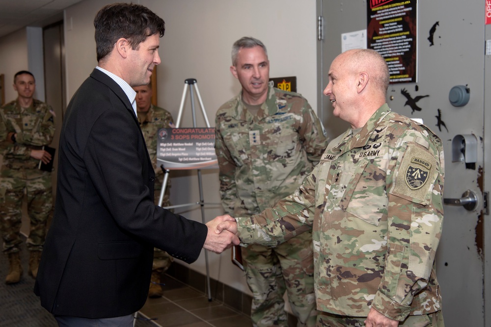 Assistant Secretary of Defense for Space Policy visits JTF-SD