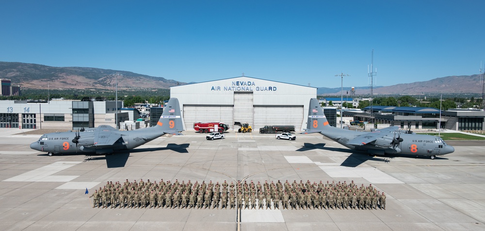 152nd Airlift Wing Maintenance Group Photo