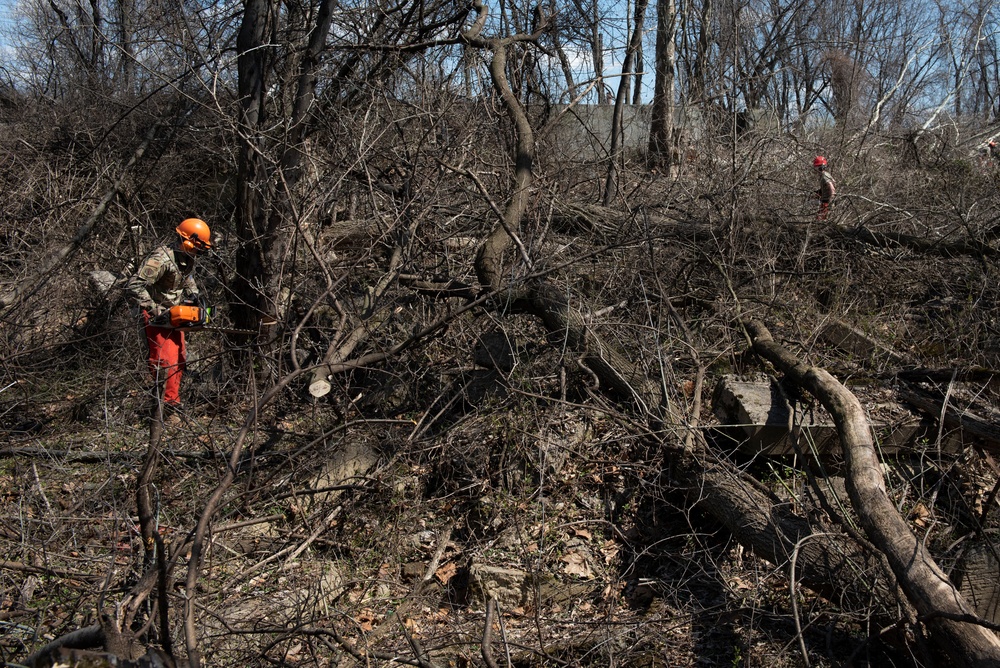 201st RHS clear site for homeless veteran housing