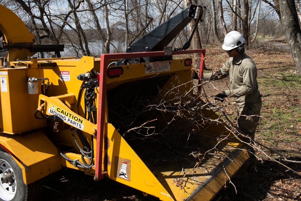201st RHS clear site for homeless veteran housing