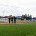 115th FW Base Honor Guard presents the colors at Madison Baseball Game