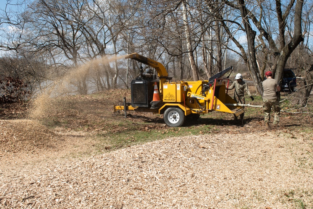 201st RHS clear site for homeless veteran housing