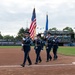 115th FW Base Honor Guard presents the colors at Madison Baseball Game