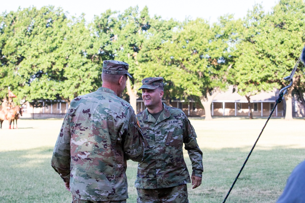Fort Sill welcomes 45th ADA commandant