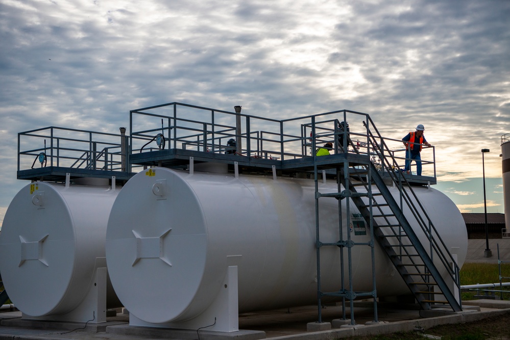 Offutt AFB - Tank Commissioning