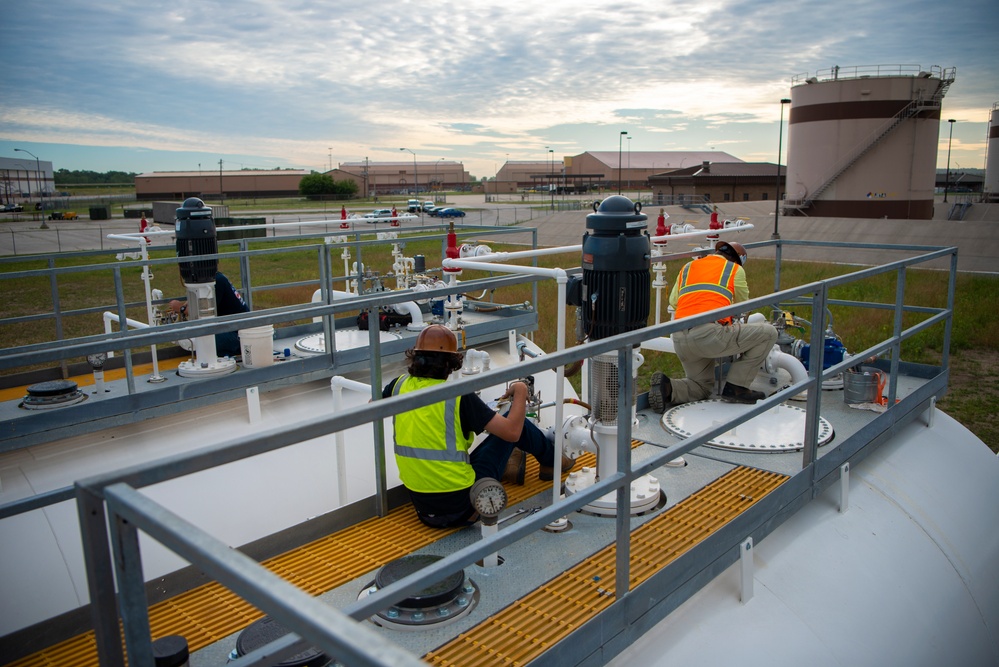 Offutt AFB - Tank Commissioning