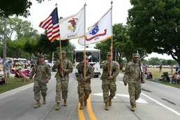 Chicago-area Army Reserve Soldiers support Independence Day parade