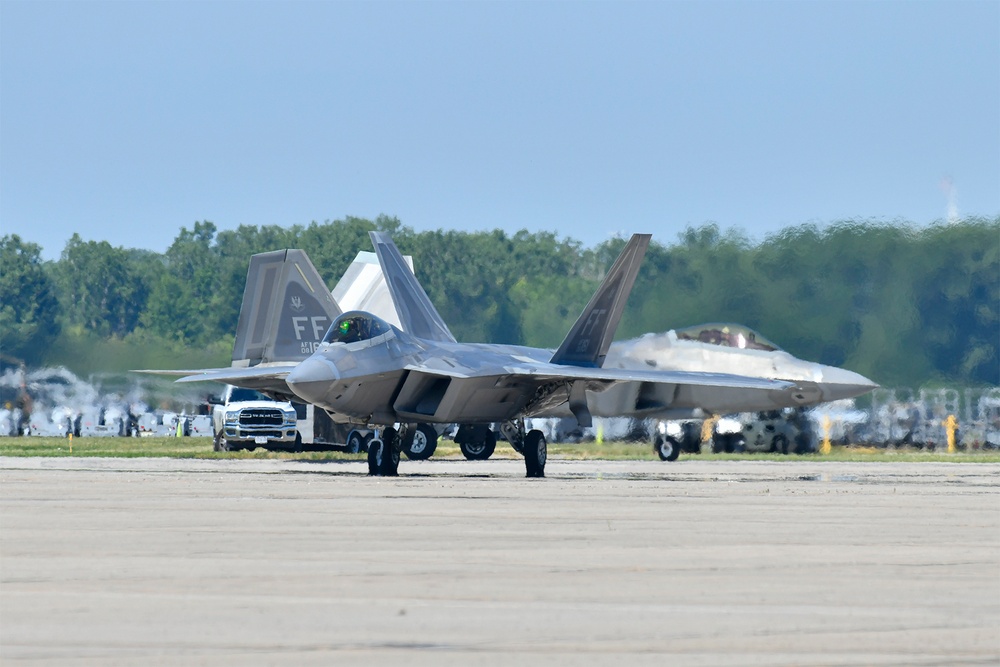 DVIDS Images F22 Raptor Demonstration Team arrives at Selfridge