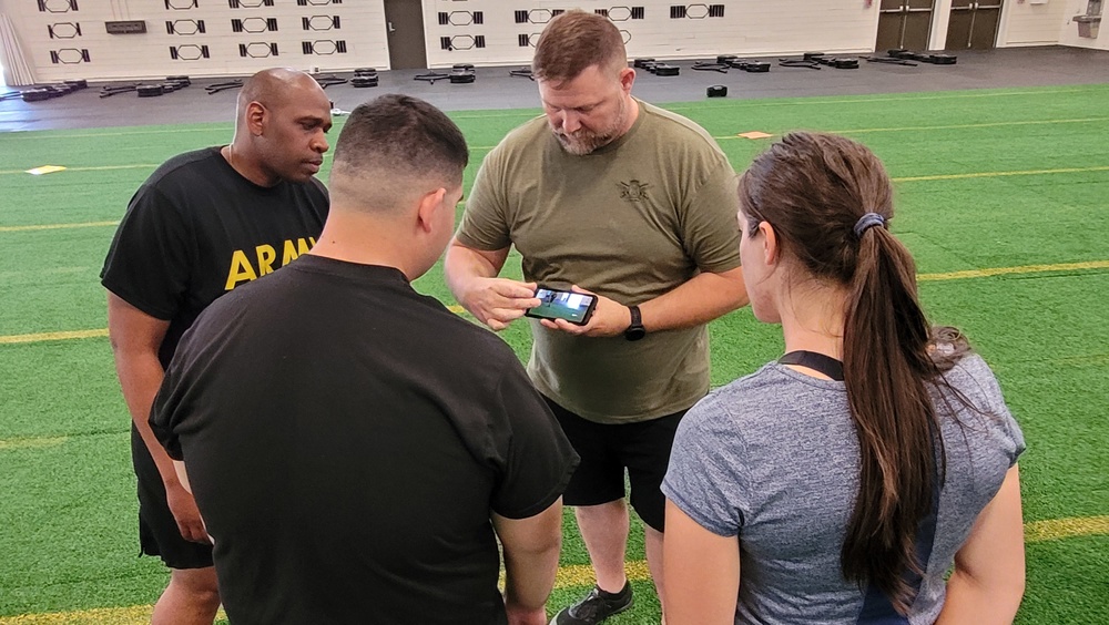 Fort Drum Soldiers practice efficient running techniques with H2F program