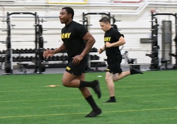 Fort Drum Soldiers practice efficient running techniques with H2F program