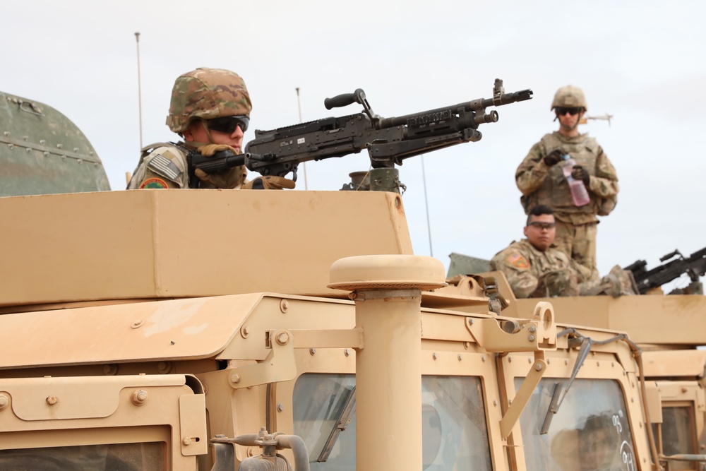 DVIDS Images D Co 2162 conducts mounted gunnery operations [Image