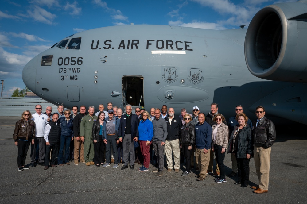 DAF civic leaders visit Alaska