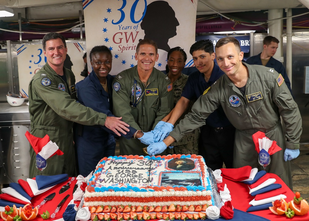 George Washington Celebrates 30 Years of Service