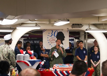 George Washington Celebrates 30 Years of Service