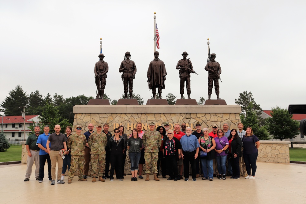 Fort McCoy hosts July 2022 Community Leader Engagement for civic leaders
