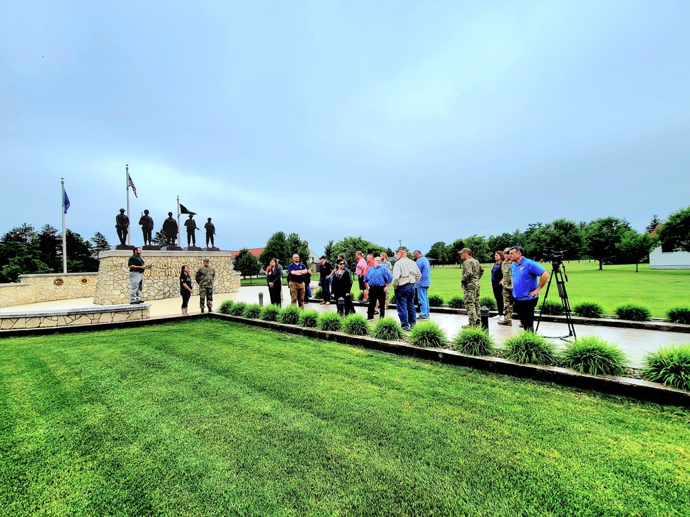 Fort McCoy hosts July 2022 Community Leader Engagement for civic leaders