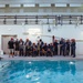 U.S. Marines with 26th Marine Expeditionary Unit conduct underwater egress training